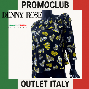 Блуза Denny Rose ,98% полиестер,2% еластан,размер 40, Италия